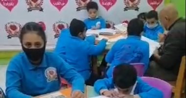 مساحة نور لفاقدى البصر.. أول مكتبة عامة للمكفوفين فى الفيوم.. لايف