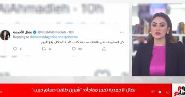 نضال الأحمدية تزعم طلاق شيرين عبدالوهاب وحسام حبيب..التفاصيل الكاملة "فيديو"