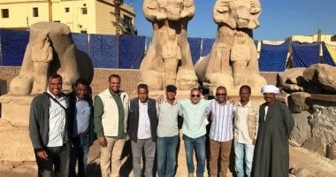 "اليوم السابع" يلتقى أبطال ونجوم المشروع القومى لإحياء طريق الكباش عقب الحفل العالمى المبهر.. وزيرى: الأقصر أشرقت على العالم بثوب جديد.. مدير عام الكرنك: الافتتاح لحظة تاريخية كنا ننتظرها منذ أكثر من 70 عاما