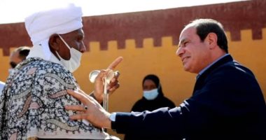 حياة كريمة عن زيارة الرئيس السيسي لأسوان: فخر وفرحة بوجودك وسط أهلنا.. صور