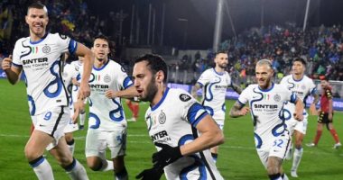إنتر ميلان يتفوق على فينيسيا 1-0 فى الشوط الأول بالدوري الإيطالي.. فيديو