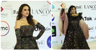الأسود يليق بك.. أجمل إطلالات النجمات بالأسود بمهرجان القاهرة السينمائي الدولى
