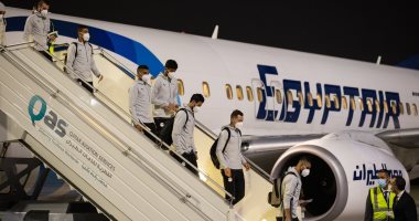 وصول بعثة منتخب مصر إلى قطر  للمشاركة فى كأس العرب.. صور