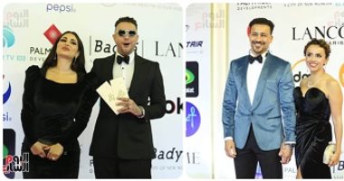 أجمل إطلالات الكابلز على السجادة الحمراء بمهرجان القاهرة السينمائى الدولى