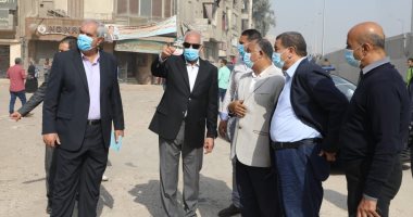 محافظ الجيزة يتابع تطوير "ترعة الزمر" ويوجه برفع الإشغالات بشارع مستشفى الصدر