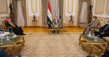 وزير الإنتاج الحربى يلتقى رئيس المؤسسة العامة للصناعات العسكرية بالسعودية