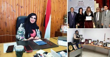 "سيدات مصر فخر مصر".. الدكتورة غادة عامر ضمن أهم 20 امرأة بالعالم.. منهج رابعة ابتدائى يتضمن سيرتها.. بنت النوبة تؤكد:علماء مصر الأفضل فى العالم.. وكنت من المحظوظات بعملى مع الدكتور فاروق الباز.. صور