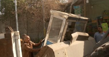 الجيزة تزيل 24 حالة تعدٍ على أملاك السكة الحديد بحى شمال