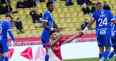 تعادل موناكو وستراسبورج 1 - 1 وبوردو يسقط أمام بريست فى الدورى الفرنسي