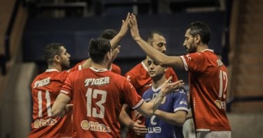 فوز الأهلي و الزمالك في أولى جولات قبل نهائي دوري رجال الطائرة