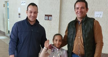 صور.. فوز رغد محمد حامد بالميدالية الفضية في بطولة كأس مصر للجمباز الأيروبيك