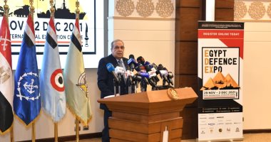 وزير الإنتاج الحربى لليوم السابع: فخورون بـEdex 2021 ومستعدون للفعاليات