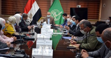 محافظ القليوبية يناقش مشروع تطوير منطقتى بهتيم بشبرا والخانكة