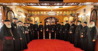 دير الأنبا باخوميوس للأقباط الأرثوذكس يستقبل كهنة الأقصر الجدد