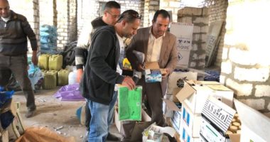ضبط 96 طنًا من الأسمدة والمبيدات الزراعية المغشوشة بالإسماعيلية.. صور