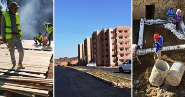 الدولة ترفع آثار السيول فى أسوان.. "حياة كريمة" تتدخل لإعادة إعمار المنازل المتضررة.. الأهالى يشكرون الرئيس السيسي على زيارته: أب حنون.. وتوجيهاته مسحت دموع عروس بعد تعويض جهازها.. وتجهيز 504 وحدات للأسر.. صور