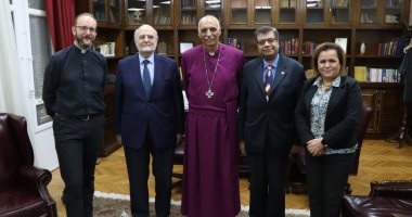 رئيس الكنيسة الأسقفية يلتقى أمين كنائس الشرق الأوسط ويبحثان التعاون المستقبلى