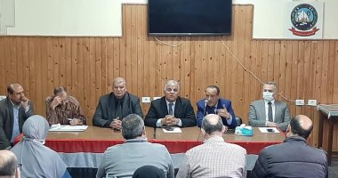 تفاصيل اجتماع وكيل تعليم دمياط باللجنة المشرفة على برامج التغذية المدرسية