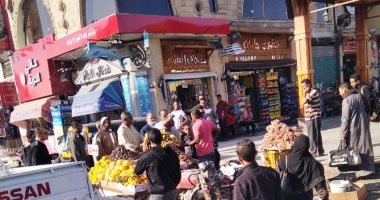 حملة مكبرة لإزالة الإشغالات بالسوق السياحى فى أسوان