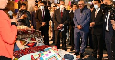 محافظ الفيوم يشهد مهرجان الصعيد الفنى.. لايف