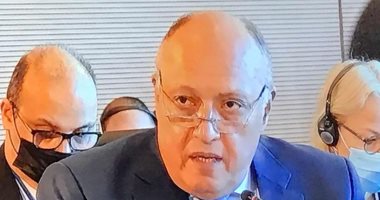 سامح شكرى خلال مؤتمر صحفى: أمن الخليج وبلدانه الشقيقة جزء لا يتجزأ من أمن مصر.. وزير خارجية السعودية: القمة الخليجية المقبلة تأتى فى وقت دقيق.. والتعاون الخليجى: العلاقات الخليجية المصرية ركيزة الاستقرار