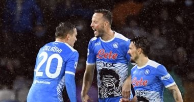 غياب 6 لاعبين عن نابولي قبل مباراة أتالانتا فى الدورى الإيطالي