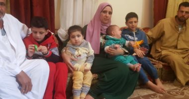 حكاية الطفلين المصابين بمرض نادر فى البحيرة بعد قرار الرئيس بعلاجهما.. لايف