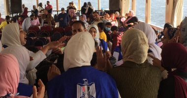 "تضامن كفر الشيخ" تحتفل بأعياد الطفولة بنزهة نيلية واحتفالية بقصر الثقافة.. صور