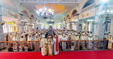 الكنيسة الأرثوذكسية ترسم 9 قمامصة جدد فى إيبارشية البحيرة