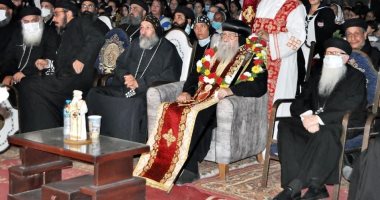 كنائس كفر الدوار وأبو المطامير تحتفل باليوبيل الذهبى لسيامة مطران الإيبارشية