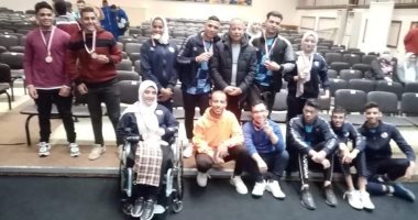 طلاب جامعة قناة السويس يتألقون باللقاء الرياضى "بارالمبياد الجامعات المصرية".. صور