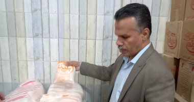 ضبط نصف طن سكر تموينى داخل مخبز حلوانى بدون ترخيص بالإسكندرية