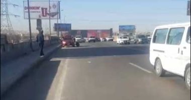 شاهد الحالة المرورية أعلى محور 26 يوليو.. فيديو