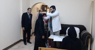 قافلة جامعة الأزهر بأسوان تجرى كشوفات طبية على 600 حالة ضمن "حياة كريمة"
