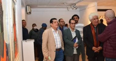 شاهد معرض مصرف كفت لـ عبد الوهاب عبد المحسن بقاعة الباب سلين