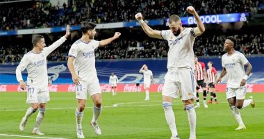 كريم بنزيما يحقق أرقامًا استثنائية مع ريال مدريد الموسم الجاري .. فيديو 