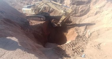 الإنتهاء من إصلاح خط المياه الاستراتيجى بشرم الشيخ.. صور