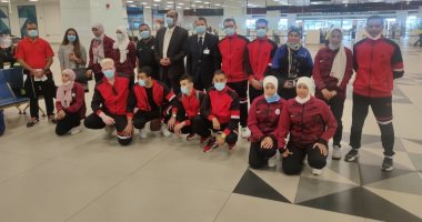 منتخب كرة الهدف يصل إلى أكرا للمشاركة فى البطولة الأفريقية