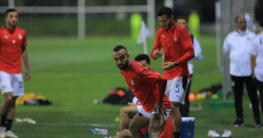 منتخب مصر يختتم استعداداته لمواجهة السودان.. وظهور حمدى فتحى