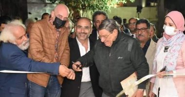 افتتاح معرض  عيد الكاريكاتير المصري الأول  بمتحف محمود مختار