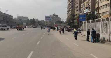 شاهد شارع التحرير بالدقى بعد نقل الموقف العشوائى والباعة الجائلين