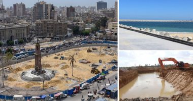حصاد 2021.. حزمة مشروعات تنموية وخدمية بالإسكندرية.. مشروعات حماية الشواطئ من التآكل بـ969 مليون جنيه.. إطلاق مشروع تطوير ميدان محطة مصر.. وحلقة السمك لأول مرة بـ457 مليون جنيه.. وتنفيذ "حياة كريمة" بالقرى