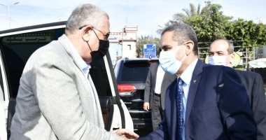 محافظ الغربية يستقبل وزيرى التنمية المحلية والزراعة لافتتاح عدد من المشروعات