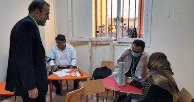 قافلة الأزهر تنجح فى الكشف على 2129 مواطنا بأسوان ضمن "حياة كريمة"