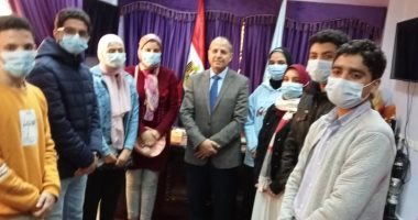 محافظ كفر الشيخ يشيد بفريق طلاب مدرسة منية المرشد الثانوية