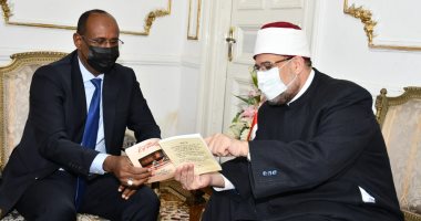 وزير الأوقاف الجيبوتى: حريصون على الاستفادة من تجربة مصر فى كافة المجالات