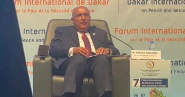 وزير الخارجية يشارك فى تدشين آلية التشاور السياسى المصرى الخليجى