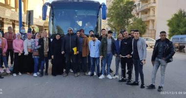 شباب مطروح يشاركون فى البرنامج الرئاسى "أهل مصر" لأبناء المحافظات الحدودية