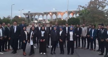 وفد طلابى لجامعة قناة السويس يزور هضبة ومنتجع الجلالة