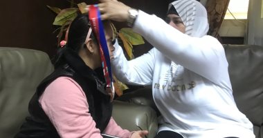 أبطال قادرون باختلاف.. هبة الله من أصحاب متلازمة داون وبطلة أفريقيا فى ألعاب القوى